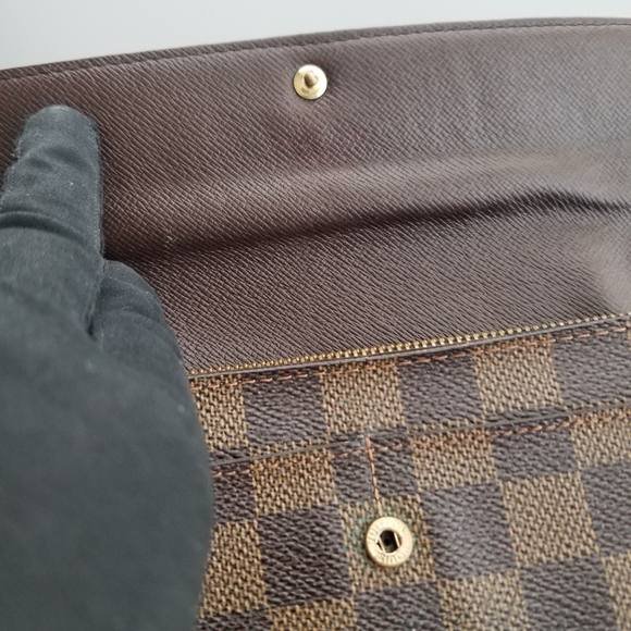 Louis Vuitton Vintage Continental Sarah Damier Eben Wallet/ Spain